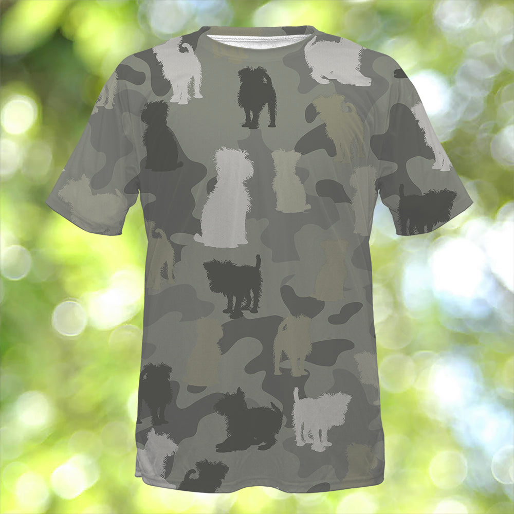 Affenpinscher Camo T-Shirt