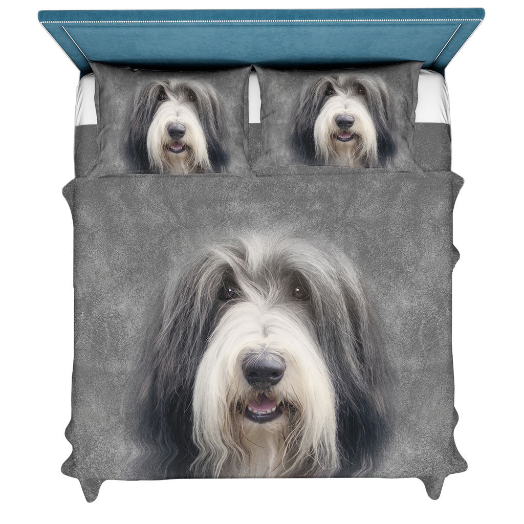 Bearded Collie Face Hair Sweater Sweater