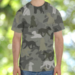 Bedlington Terrier Camo T-Shirt