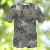 Bedlington Terrier Camo T-Shirt