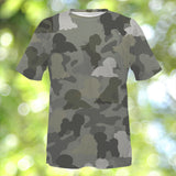 Bichon Frise Camo T-Shirt