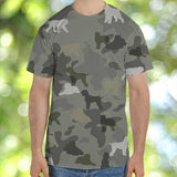 Black Russian Terrier Camo T-Shirt