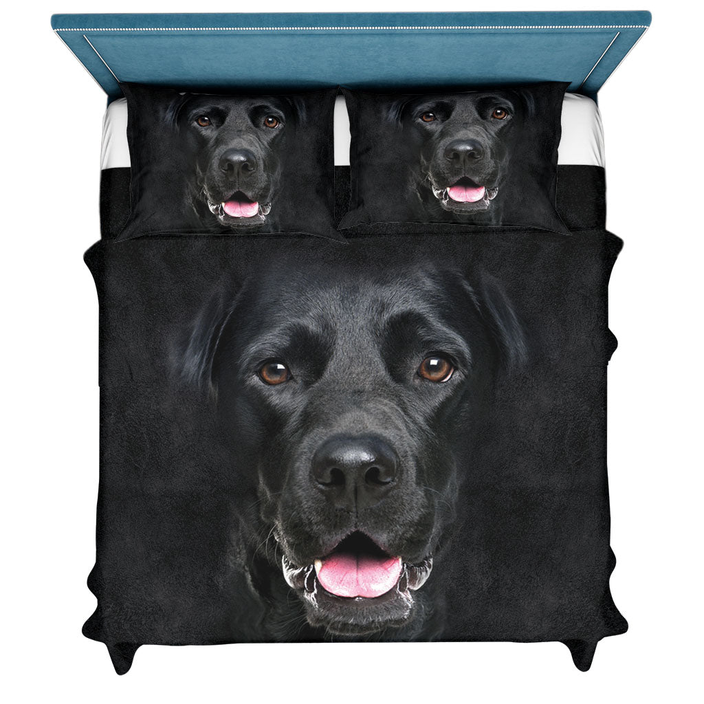 Black Labrador Face Hair Sweater Sweater