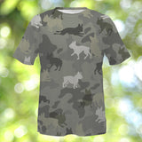 Boston Terrier Camo T-Shirt