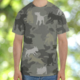 Bull Terrier Camo T-Shirt