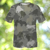 Cavalier King Charles Spaniel Camo T-Shirt