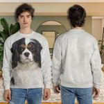 Cavalier King Charles Spaniel Tricolor - Face Hair - Premium Sweater