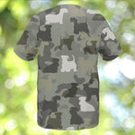 Cesky Terrier Camo T-Shirt