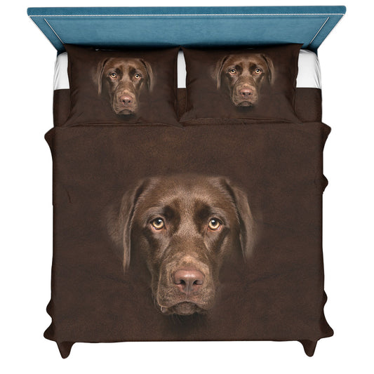 Chocolate Labrador Face Hair Sweater Sweater