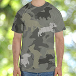 Dachshund Camo T-Shirt