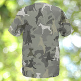 Doberman Pinscher Camo T-Shirt