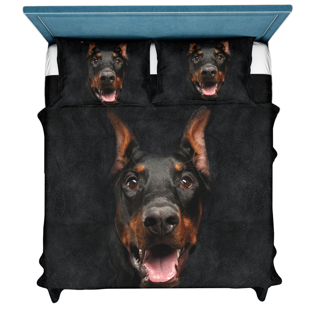 Doberman Pinscher Face Hair Sweater Sweater