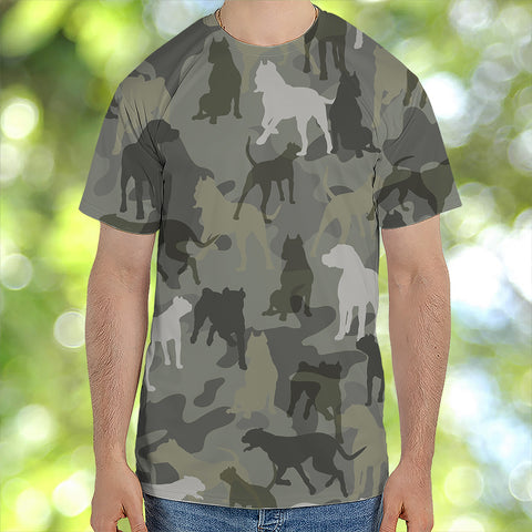 Dogo Argentino Camo T-Shirt