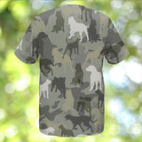 Dogo Argentino Camo T-Shirt