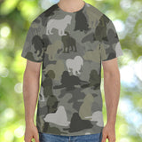 English Cocker Spaniel Camo T-Shirt