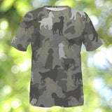 English Setter Camo T-Shirt