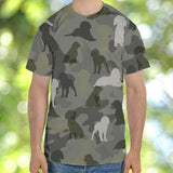 English Springer Spaniel Camo T-Shirt