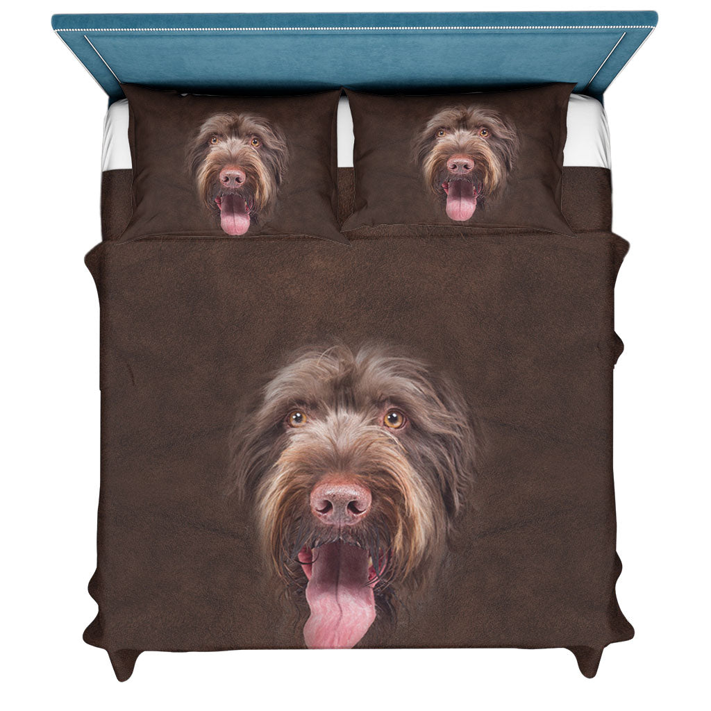 German Wirehaired Pointer Face Hair Sweater Sweater