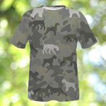 Giant Schnauzer Camo T-Shirt