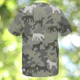 Giant Schnauzer Camo T-Shirt