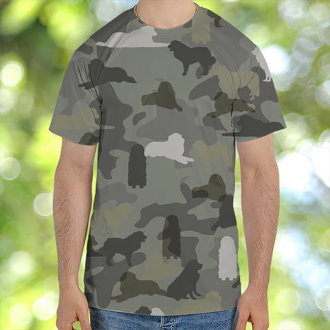 Great Pyrenees Camo T-Shirt