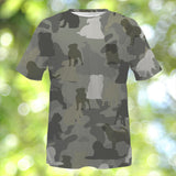 Griffon Bruxellois Camo T-Shirt