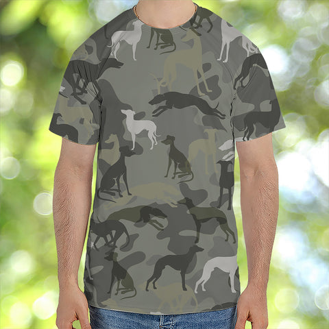 Italian Greyhound Camo T-Shirt