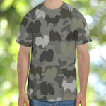 Japanese Chin Camo T-Shirt