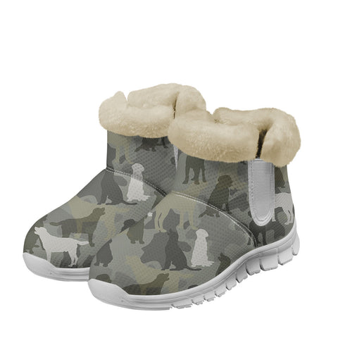 Labrador Retriever Camo Front