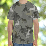 Mexican Hairless Dog Camo T-Shirt