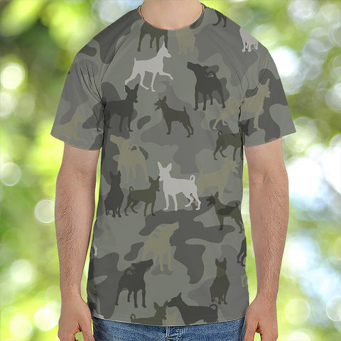 Miniature Pinscher Camo T-Shirt