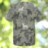 Miniature Pinscher Camo T-Shirt