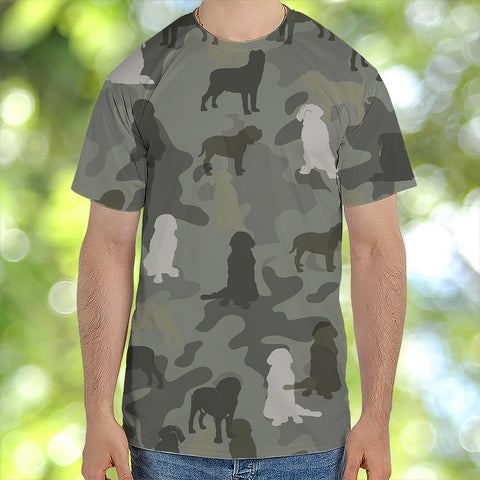 Neapolitan Mastiff Camo T-Shirt