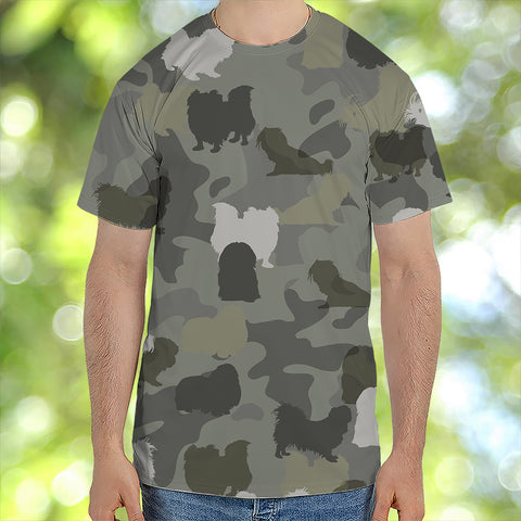 Pekingese Camo T-Shirt