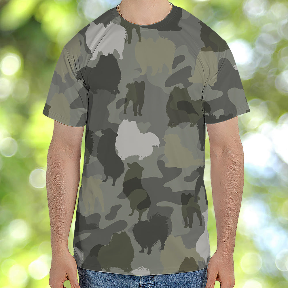 Pomeranian Camo T-Shirt