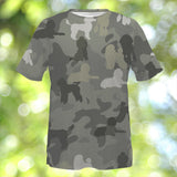 Poodle Camo T-Shirt