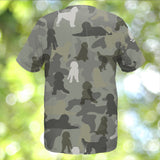 Portuguese Water Dog Camo T-Shirt