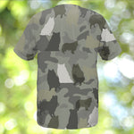 Rough Collie Camo T-Shirt