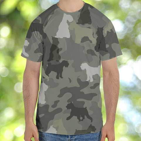 Schnauzer Camo T-Shirt