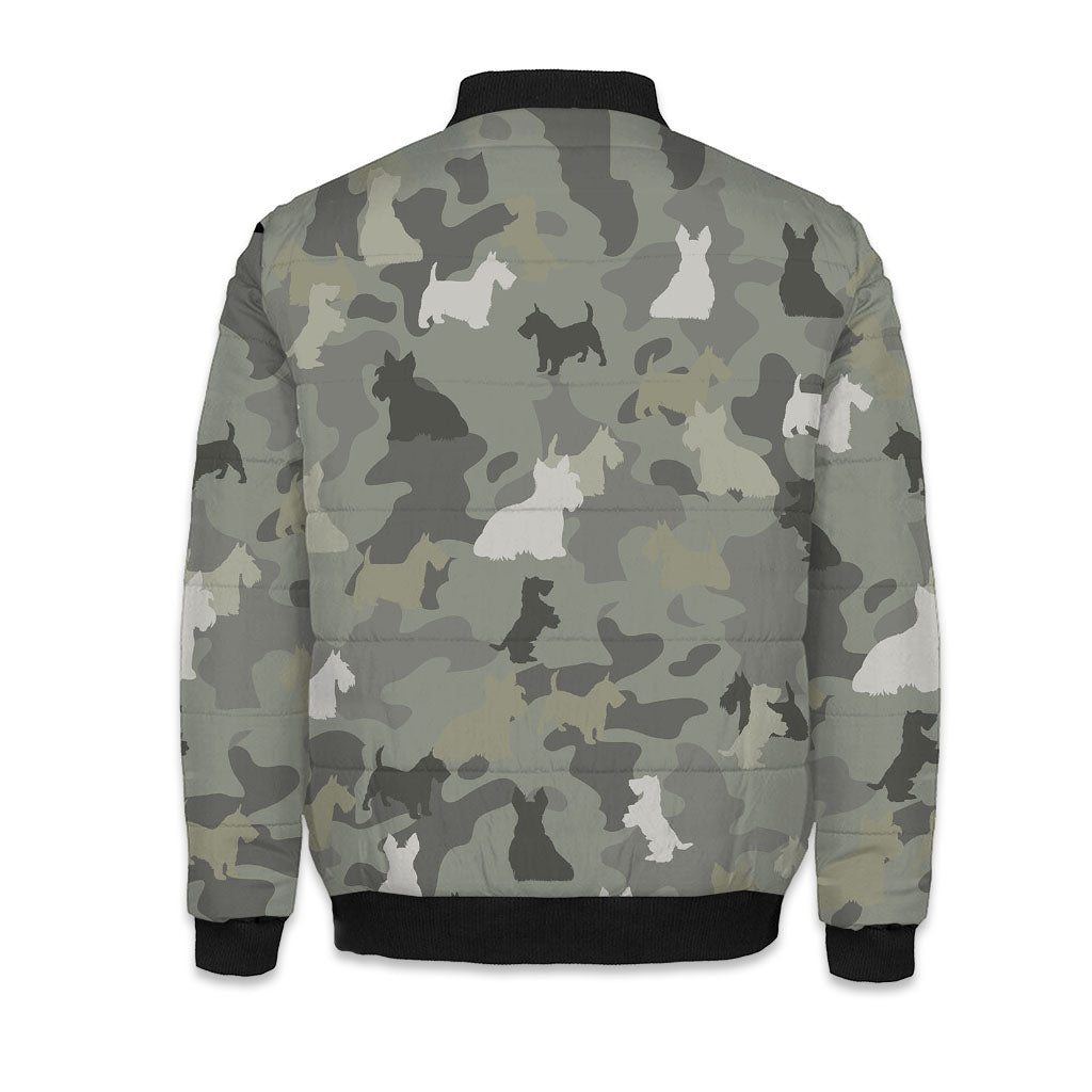 Scottish Terrier Camo Front