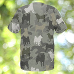 Shiba Inu Camo T-Shirt