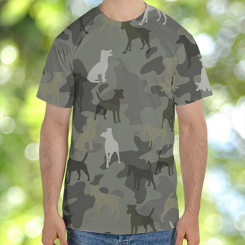 Smooth Fox Terrier Camo T-Shirt