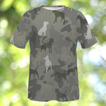 Smooth Fox Terrier Camo T-Shirt