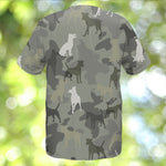 Smooth Fox Terrier Camo T-Shirt