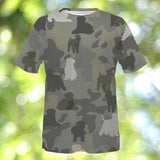 Soft-coated Wheaten Terrier Camo T-Shirt