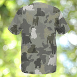 Soft-coated Wheaten Terrier Camo T-Shirt