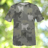 Tibetan Mastiff Camo T-Shirt