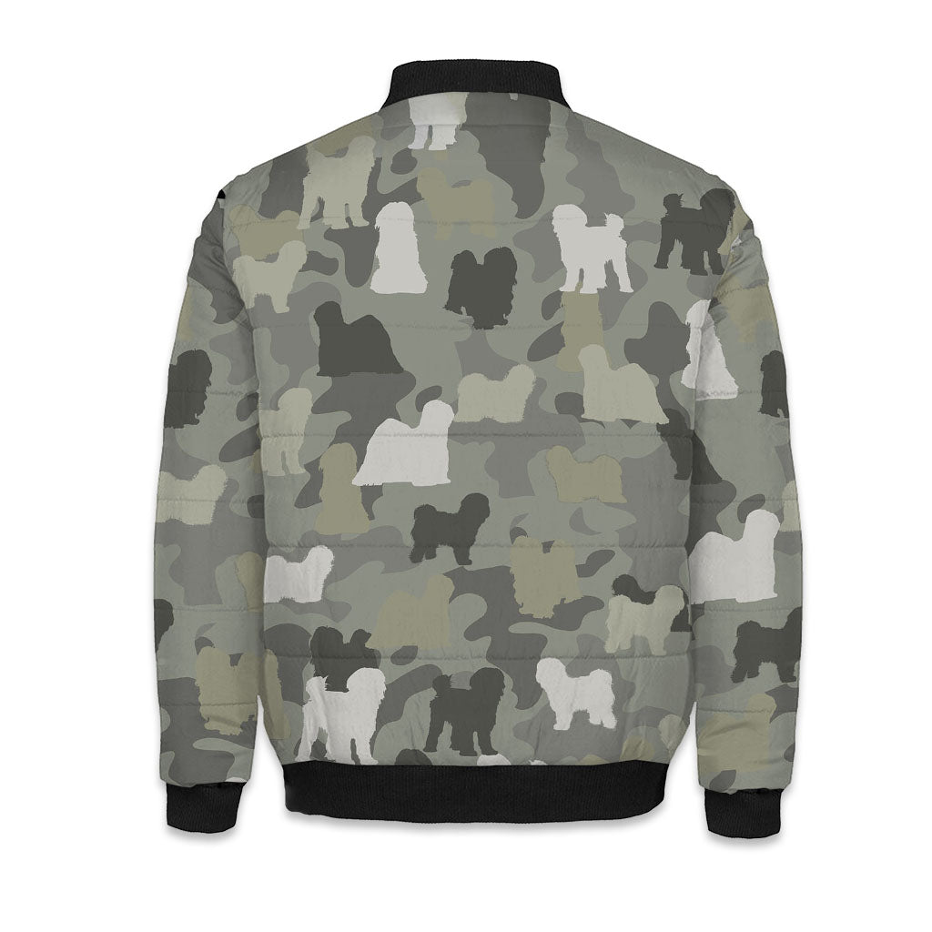 Tibetan Terrier Camo Front