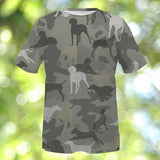 Weimaraner Camo T-Shirt