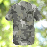 Weimaraner Camo T-Shirt